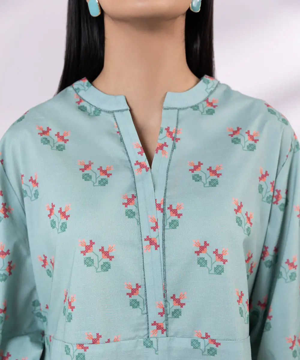 2 Piece - Embroidered Lawn Suit