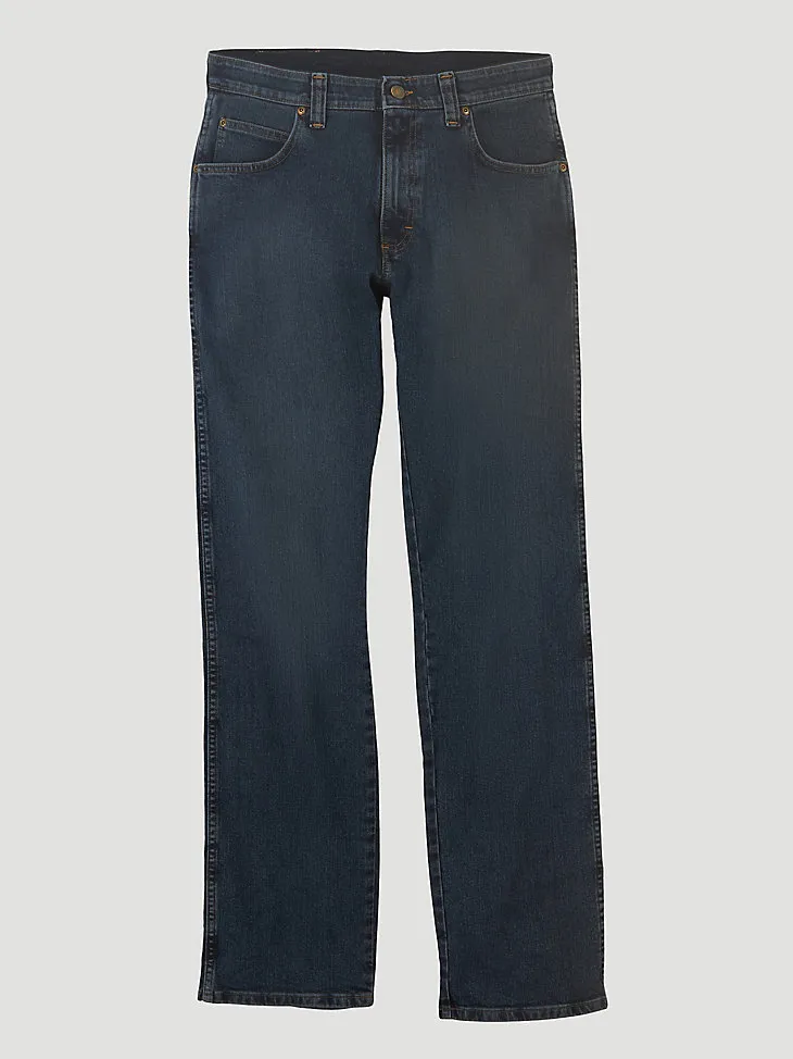 WRANGLER RUGGED WEAR® PERFORMANCE SERIES REGULAR FIT JEAN IN MID INDIGO