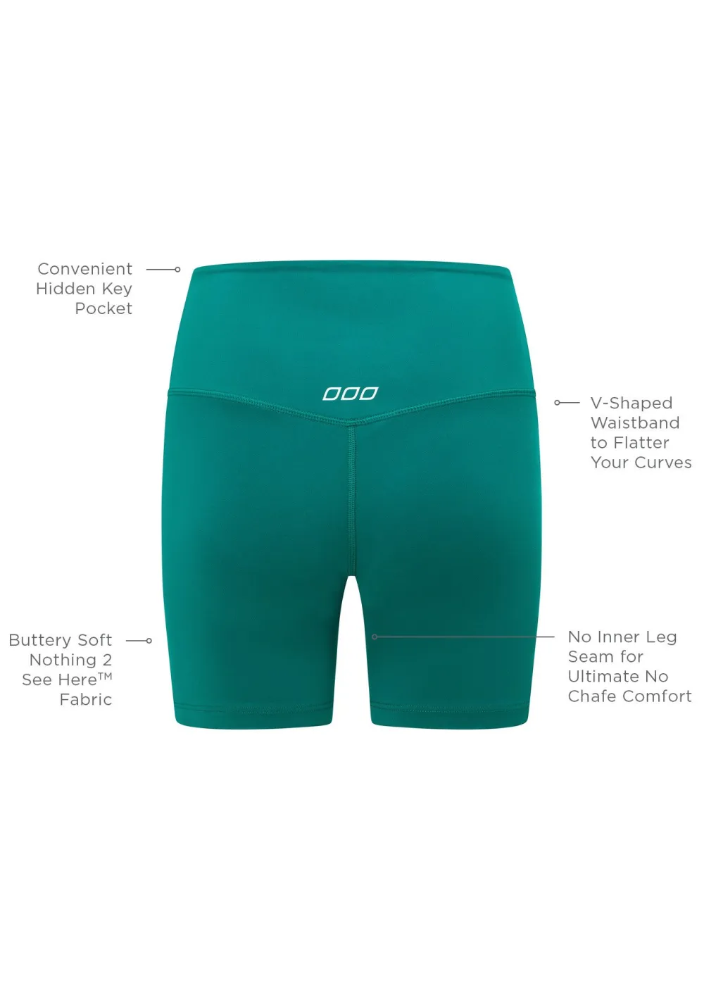 Lotus No Chafe 16cm Bike Shorts