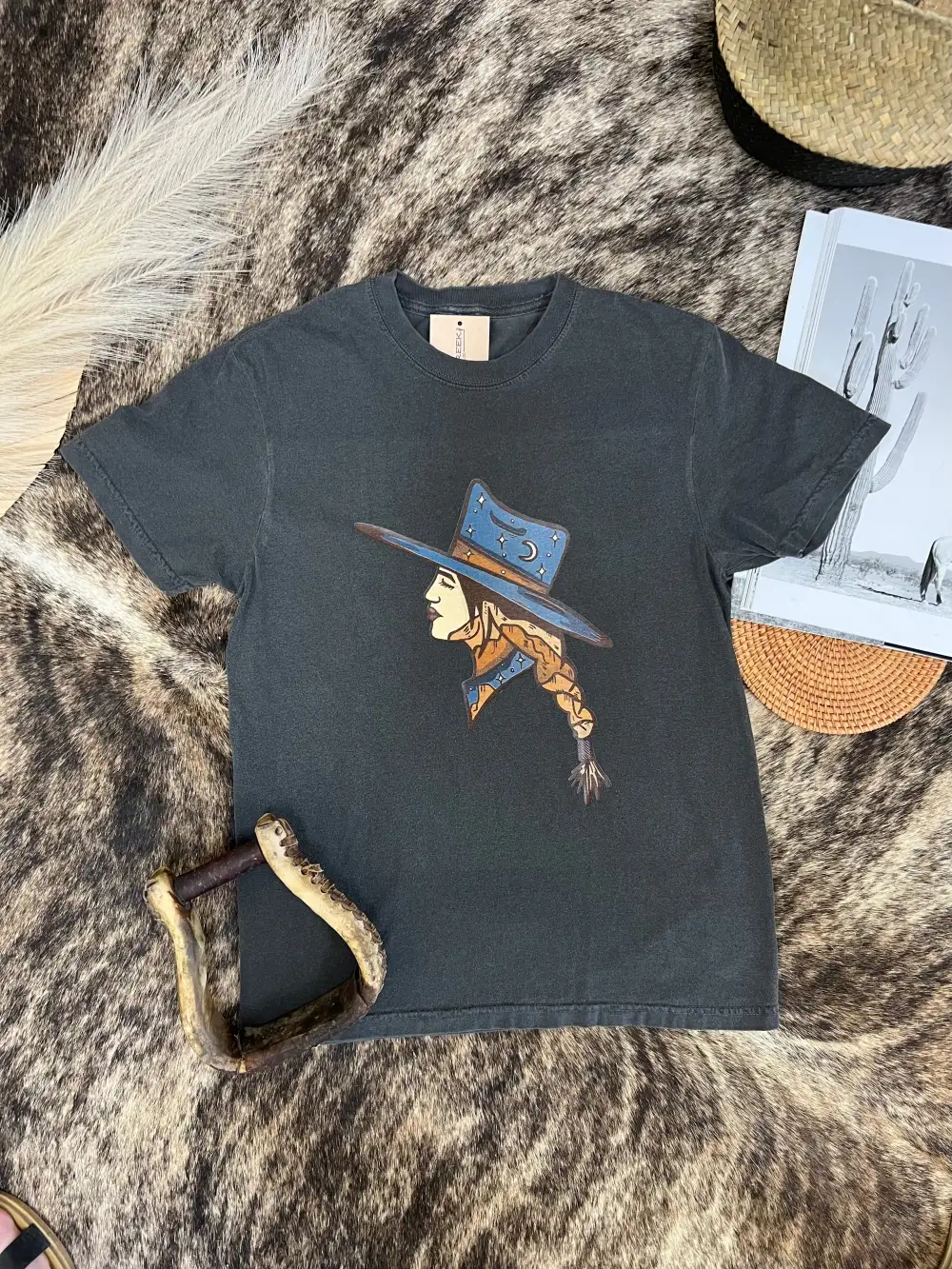 Midnight Cowgirl Tee