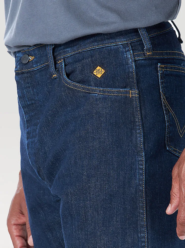 WRANGLER® FR FLAME RESISTANT ORIGINAL FIT JEAN IN DARK WASH