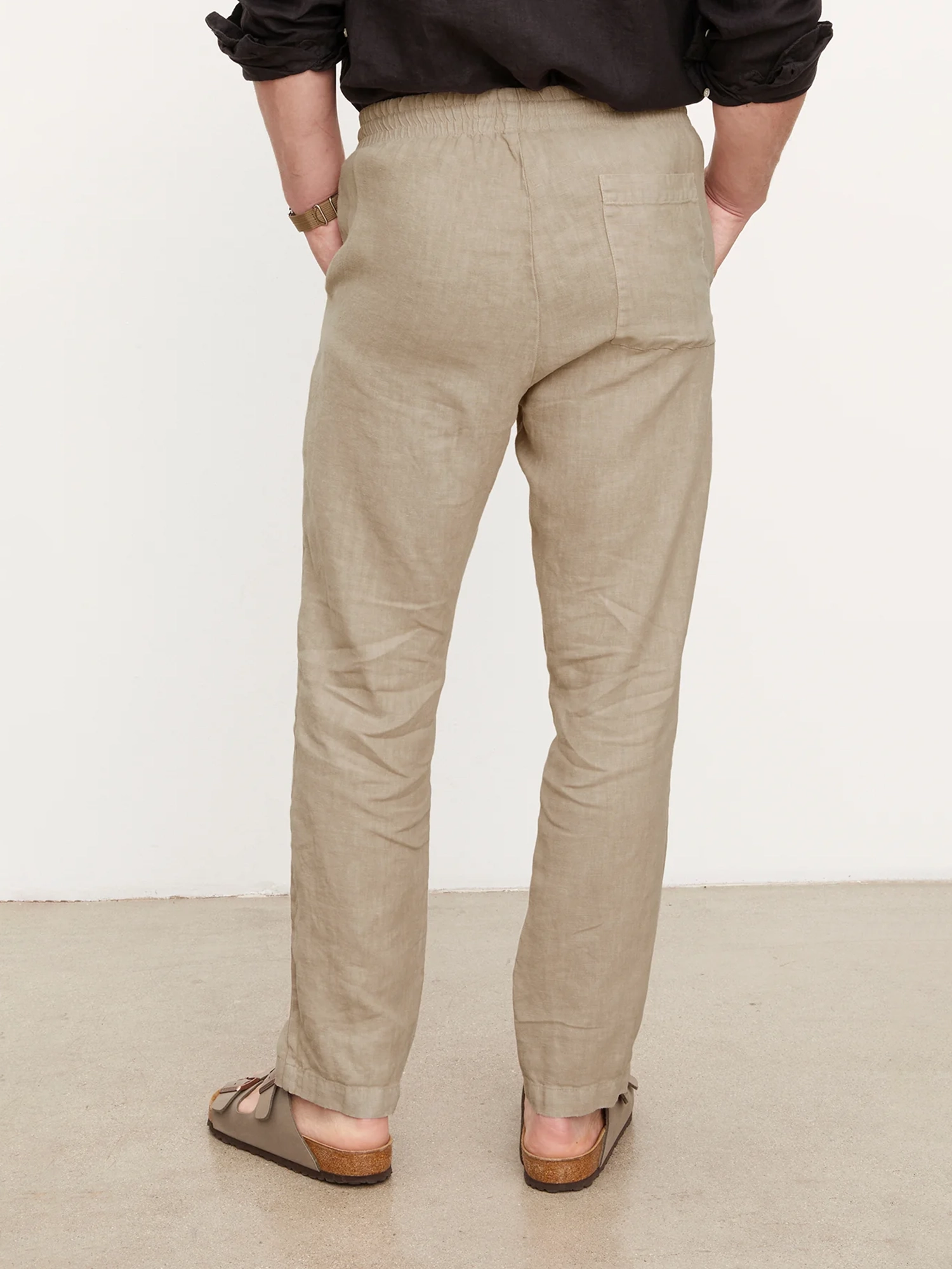 Men'S Double Pockets Cotton Pants