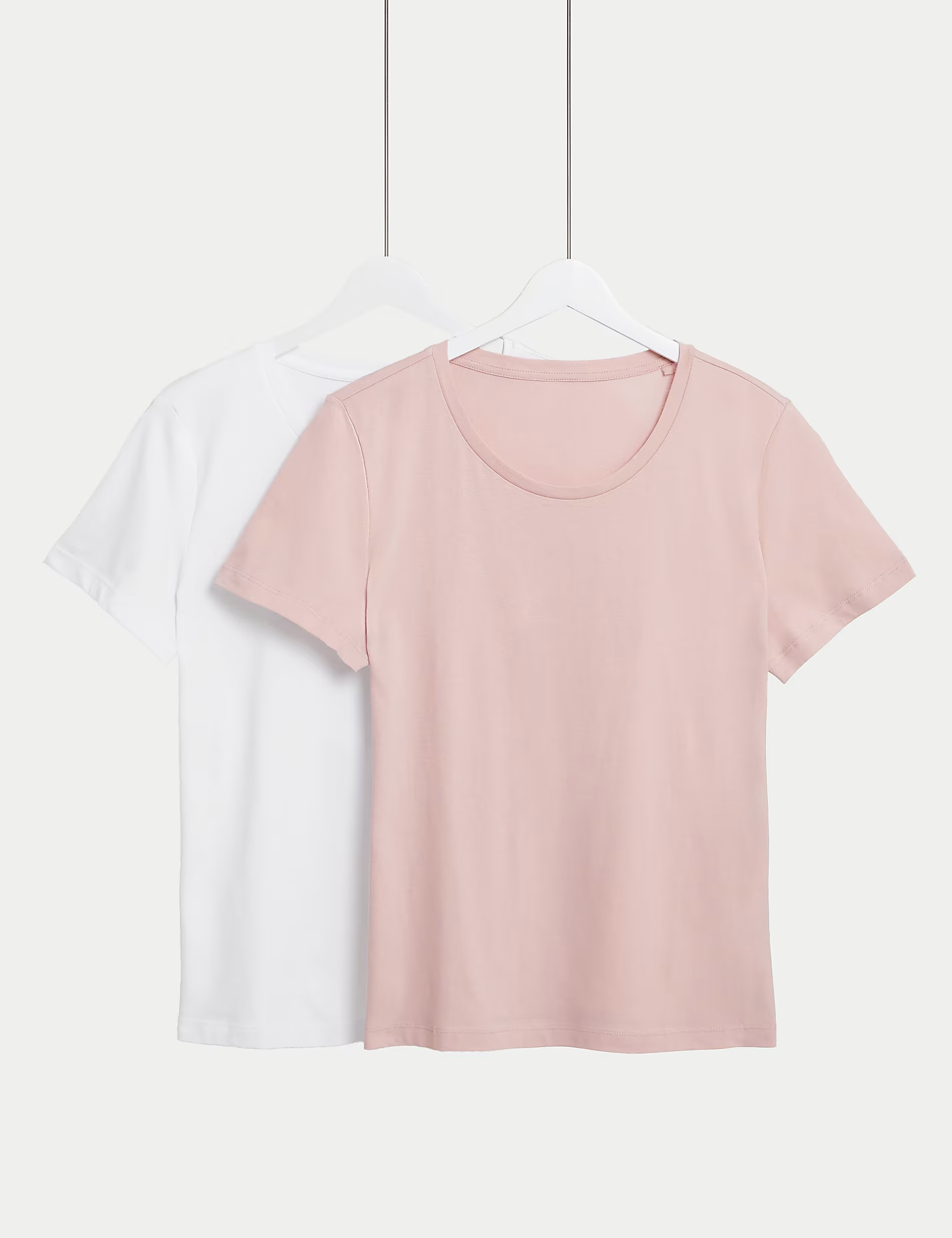 2pk Pure Cotton T-Shirt