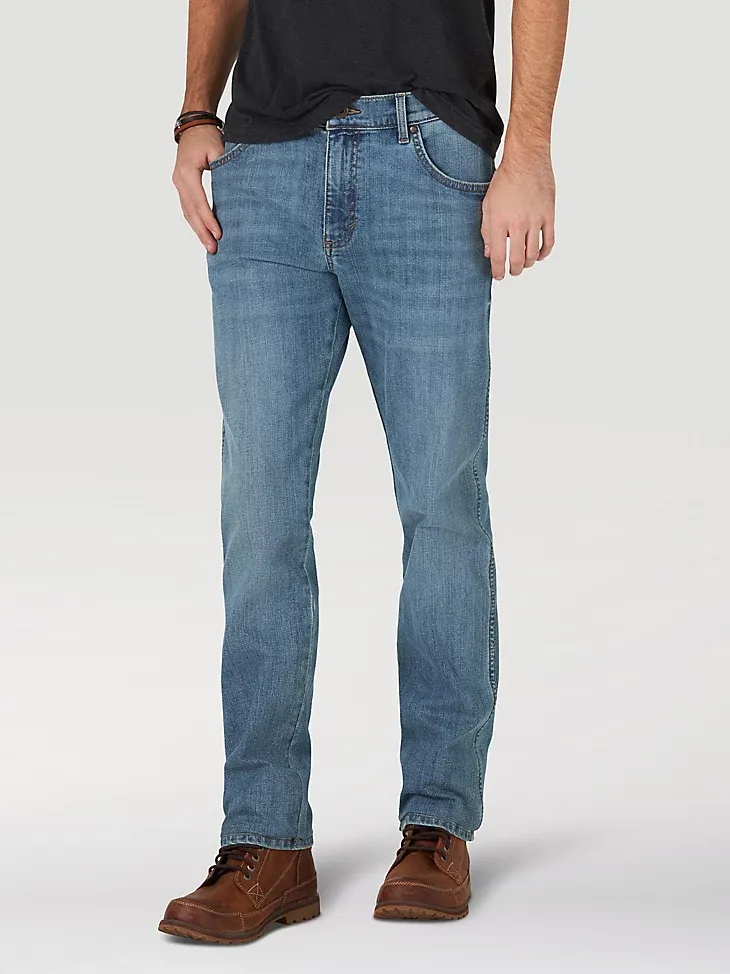 MEN'S WRANGLER® SLIM STRAIGHT JEAN IN ACID WASH