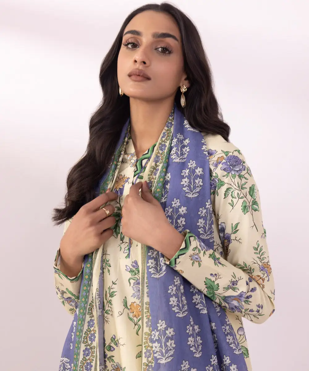 2 Piece - Printed Lawn Suit