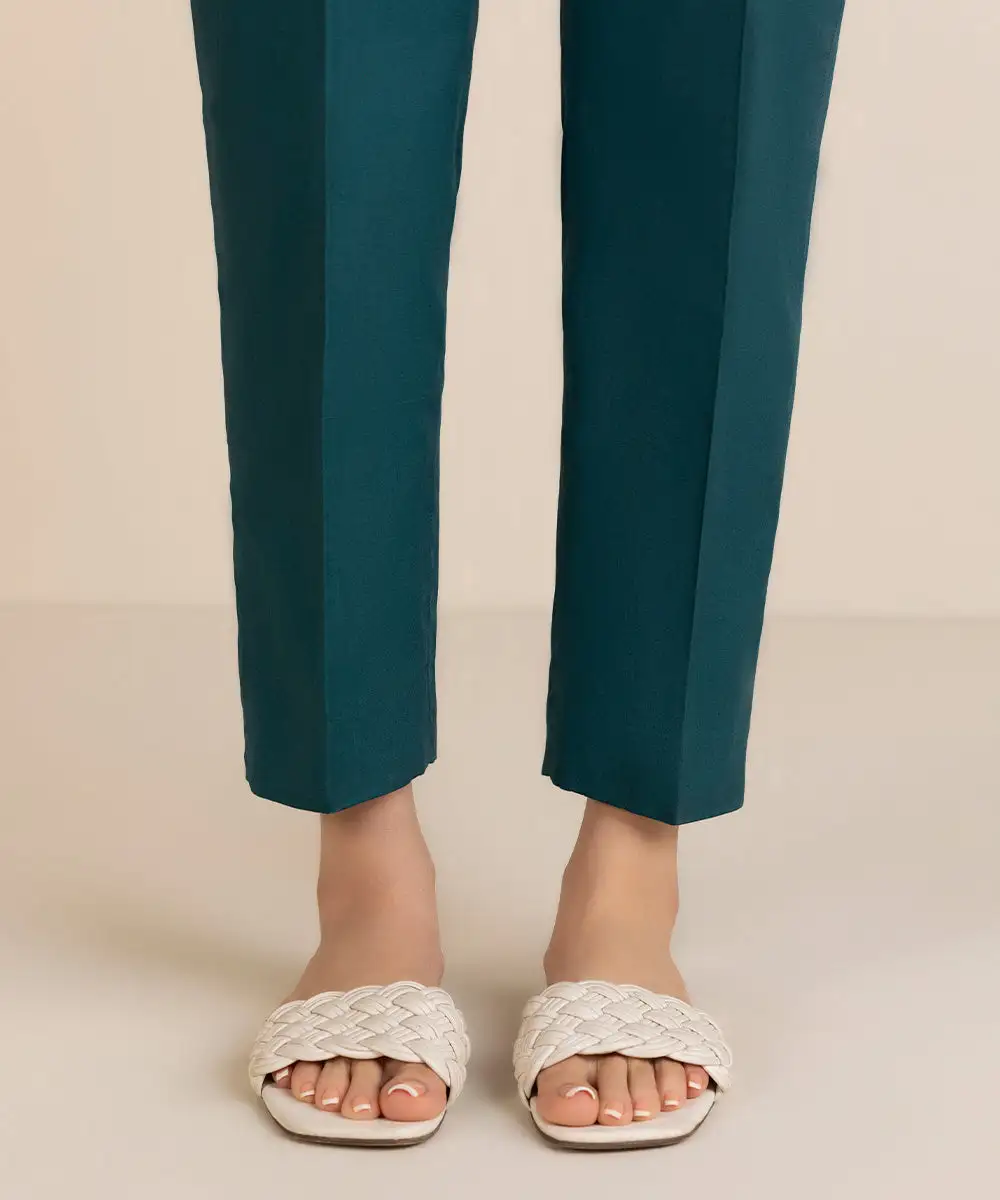 Dyed Cambric Trousers