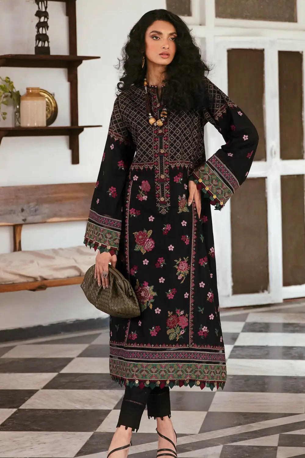 Florin Embroidered Lawn