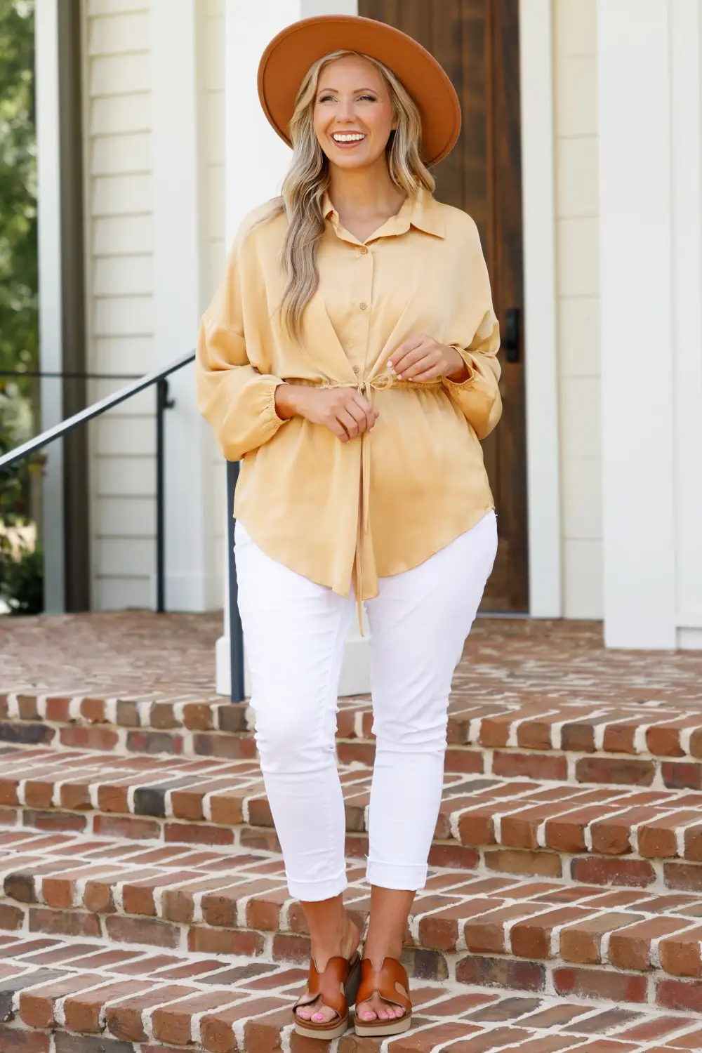 For The Weekend Blouse, Honey