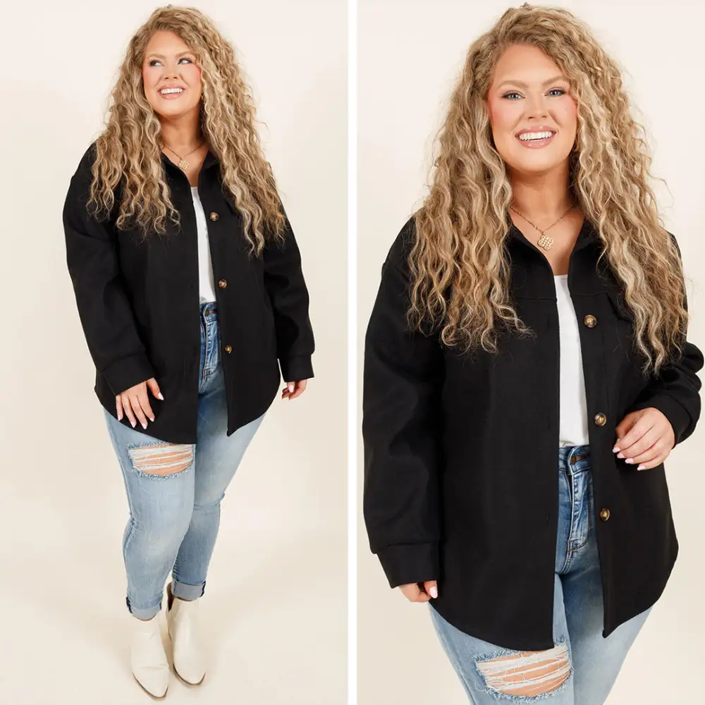 Midnight Wish Jacket, Black