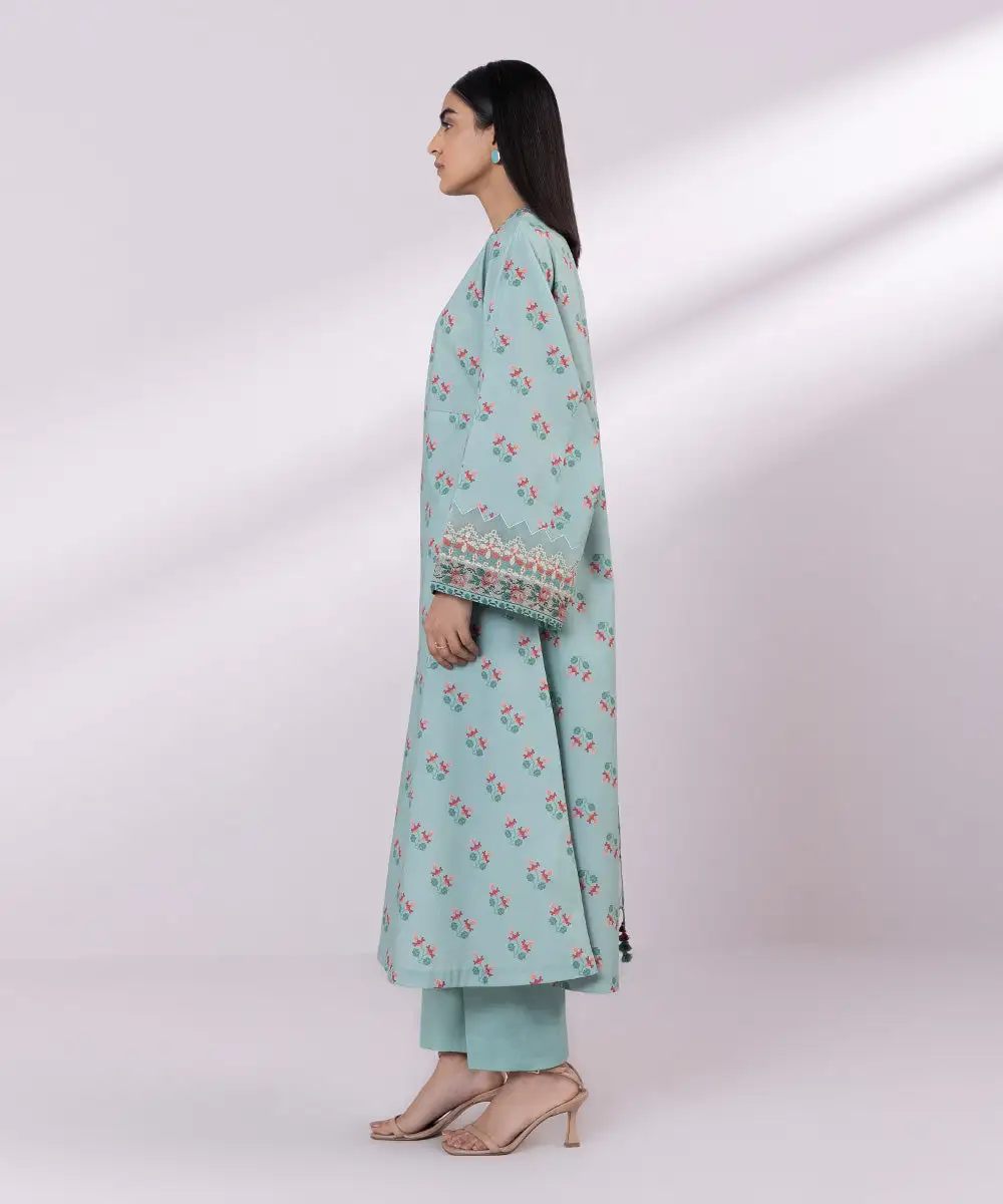 2 Piece - Embroidered Lawn Suit