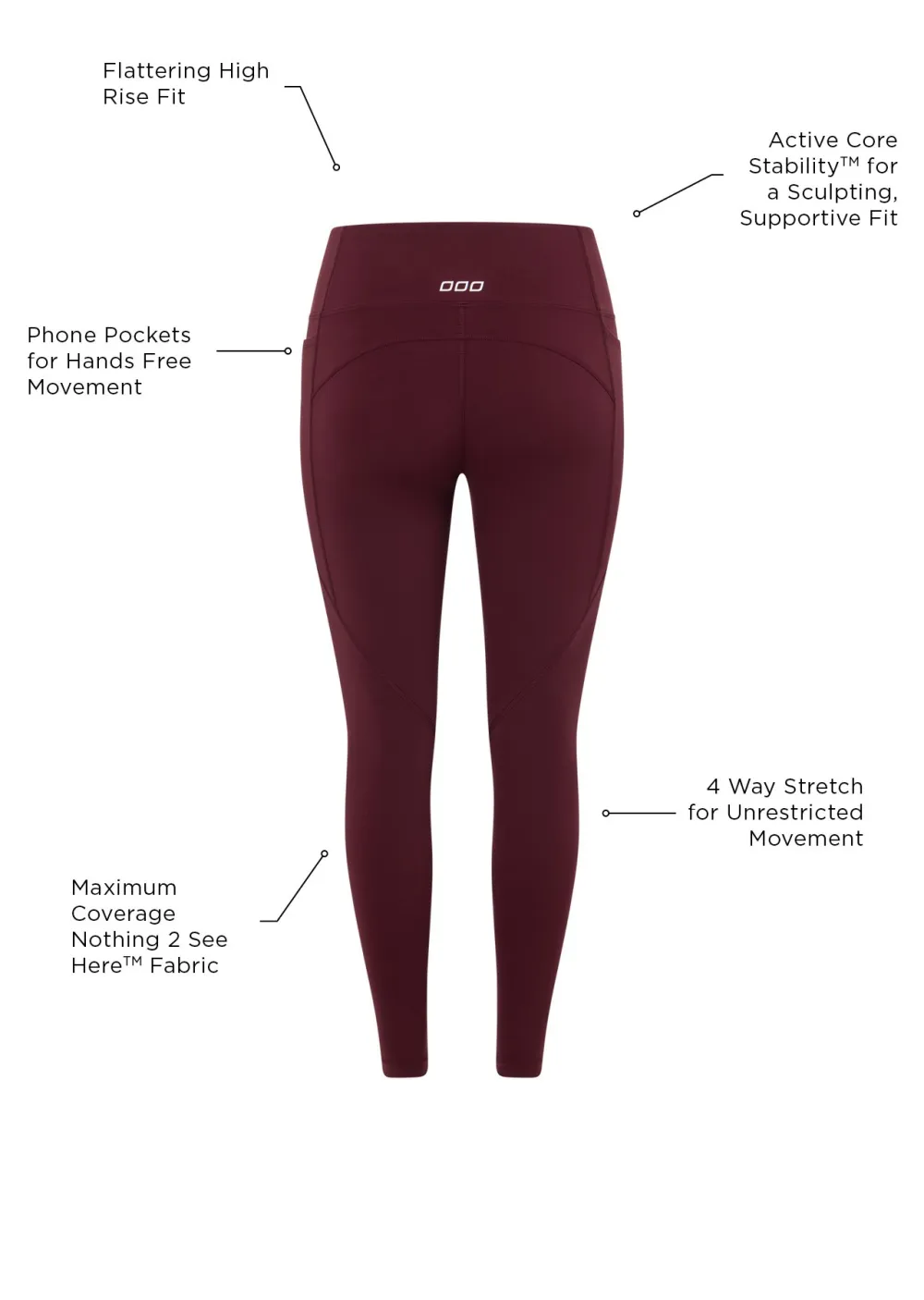 Amy Phone Pocket Tech Ankle Biter Leggings