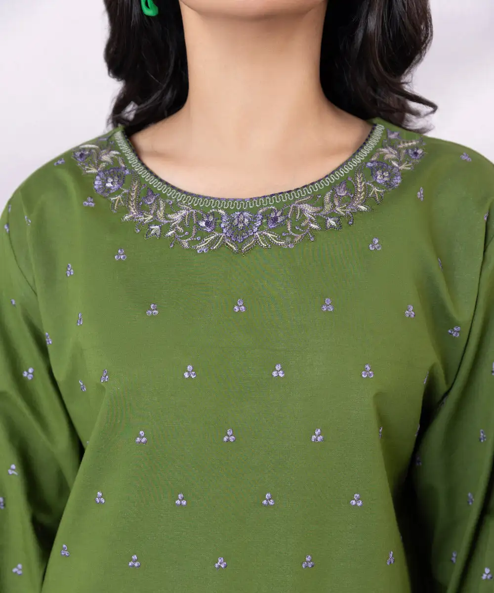 Embroidered Lawn Shirt