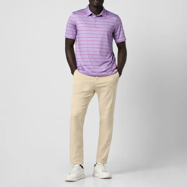 Performance Stripe Polo