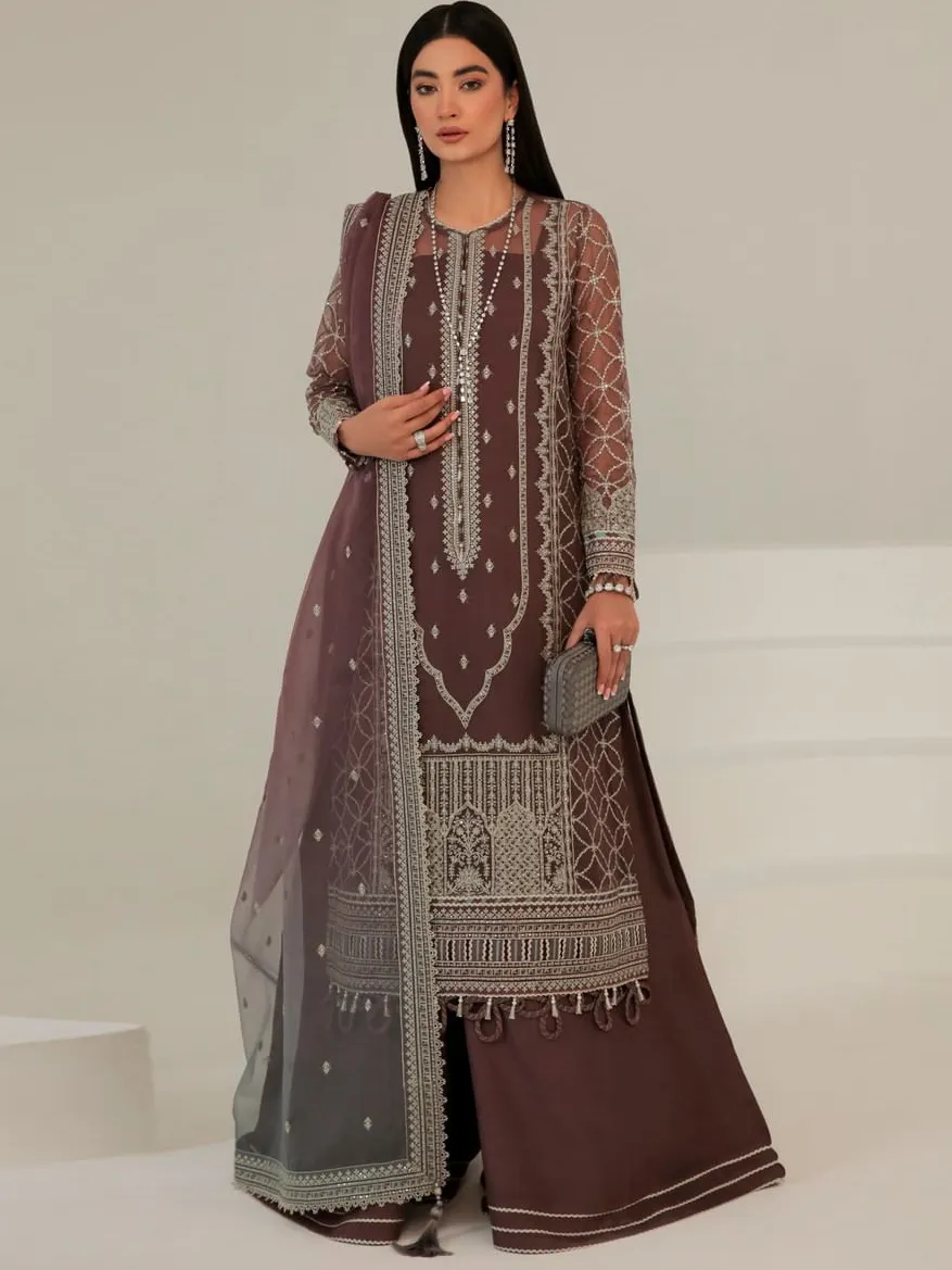 Embroidered Raw Silk Sets