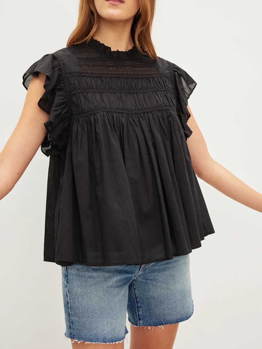 Inessa Cotton Lace Top