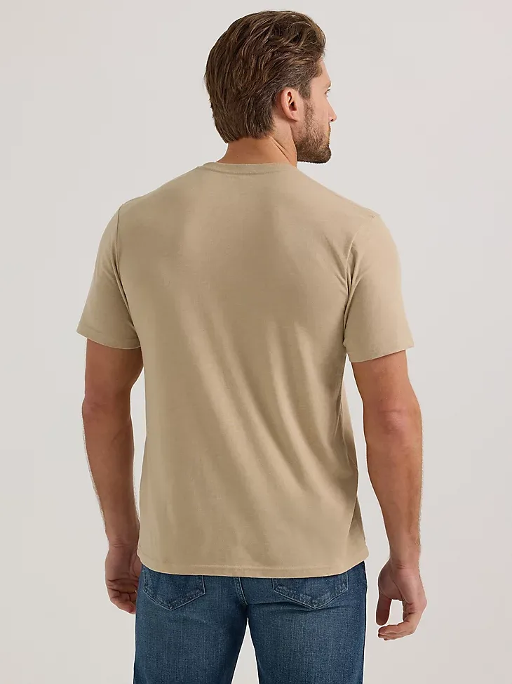 MEN'S STOCK RODEO T-SHIRT IN TRENCHCOAT