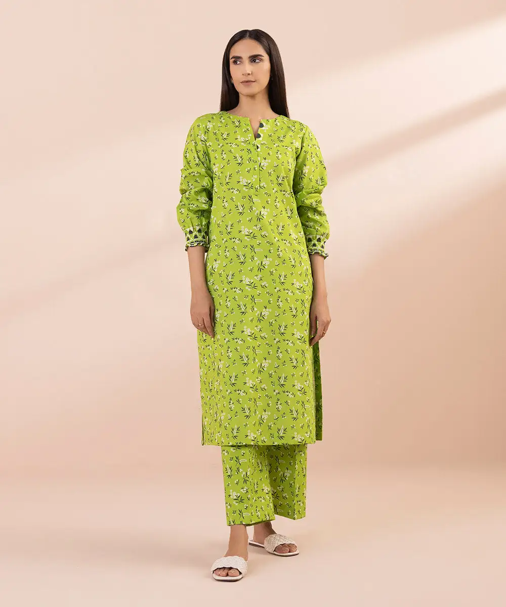 2 Piece - Printed Lawn Suit