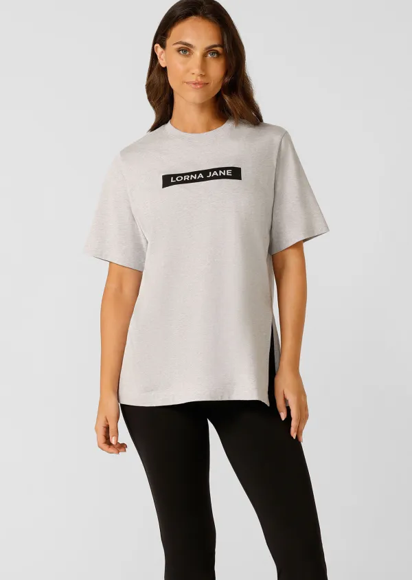 Split Hem Relaxed Tee