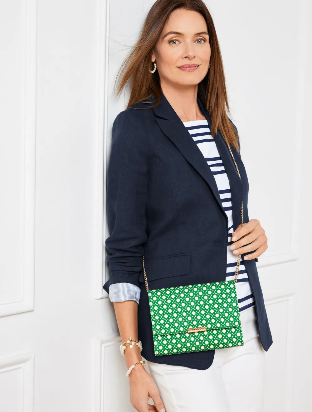 Intricate Dots Sateen Clutch