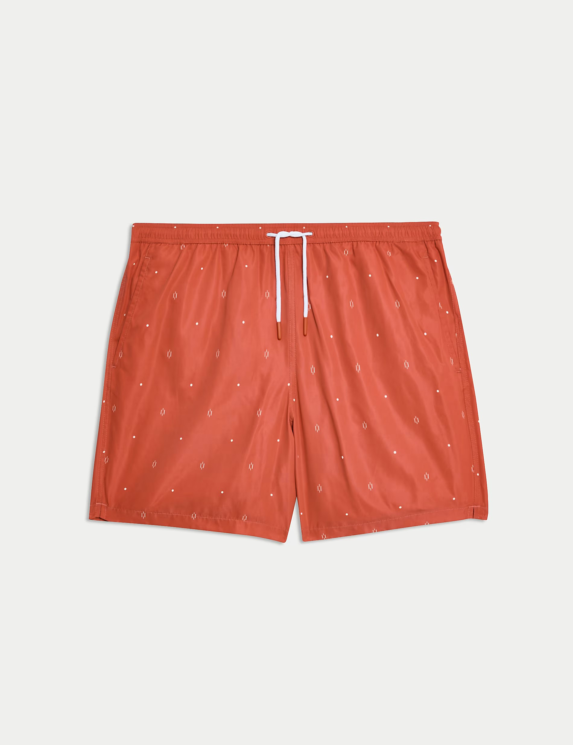 Casual Quick Dry Geometric Print Swim Shorts