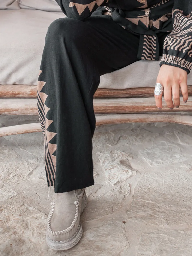 New Cotton Geometry Breeze Trousers