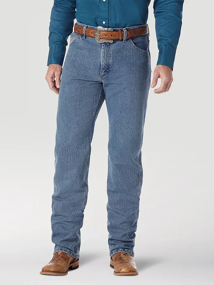 PREMIUM PERFORMANCE ADVANCED COMFORT COWBOY CUT® REGULAR FIT JEAN IN MID STONE