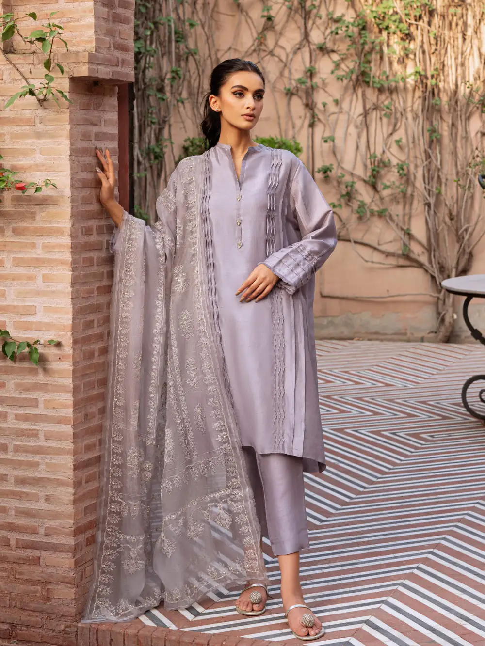 MISHAL KURTA W/ STRAIGHT PANT & DUPATTA