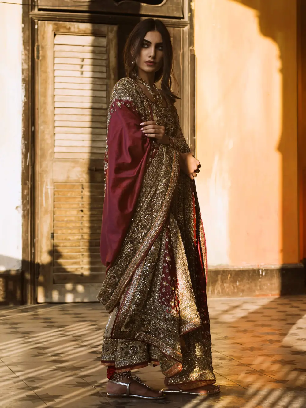 SABA KURTA W/ DUPATTA & CHURIDAR