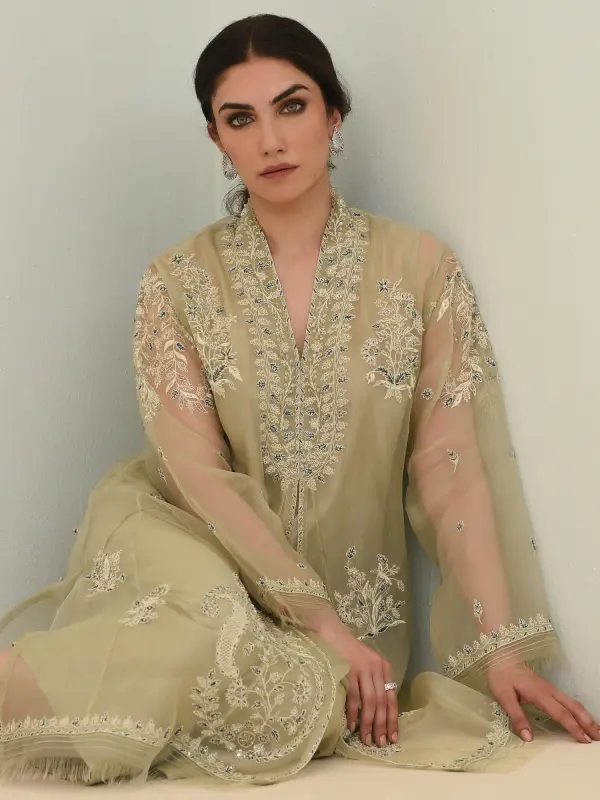 SANAM KURTA W/ IZAAR & DUPATTA