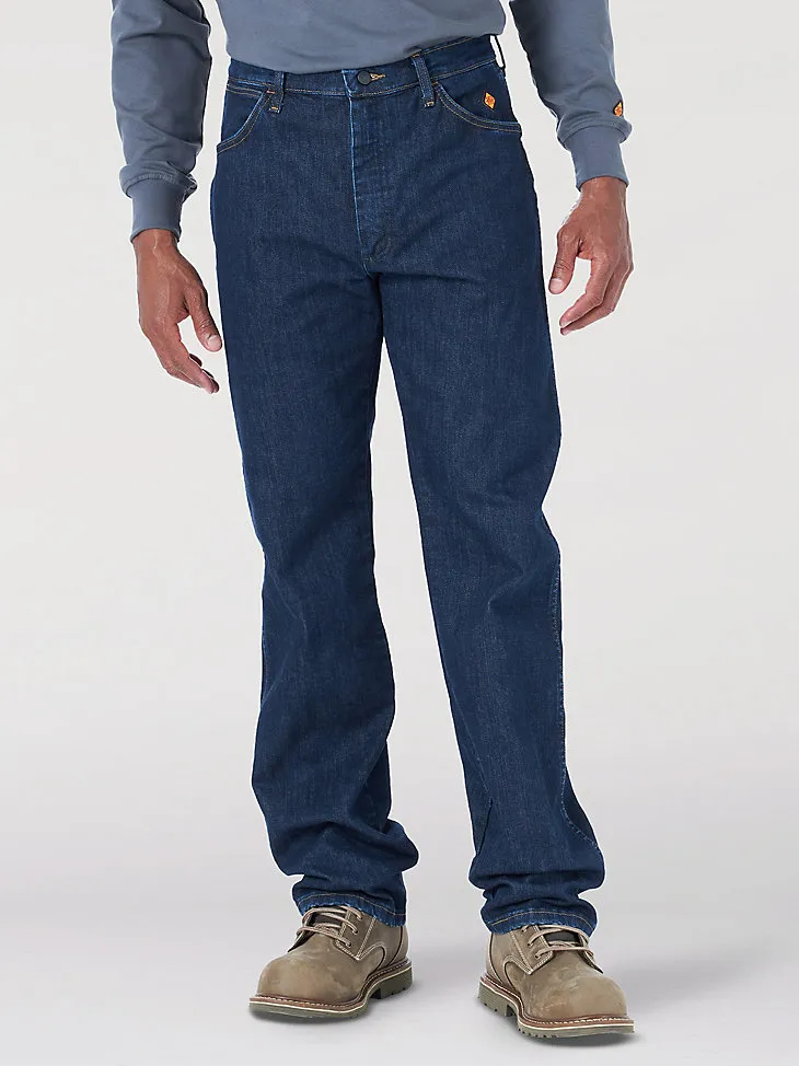 WRANGLER® FR FLAME RESISTANT ORIGINAL FIT JEAN IN DARK WASH