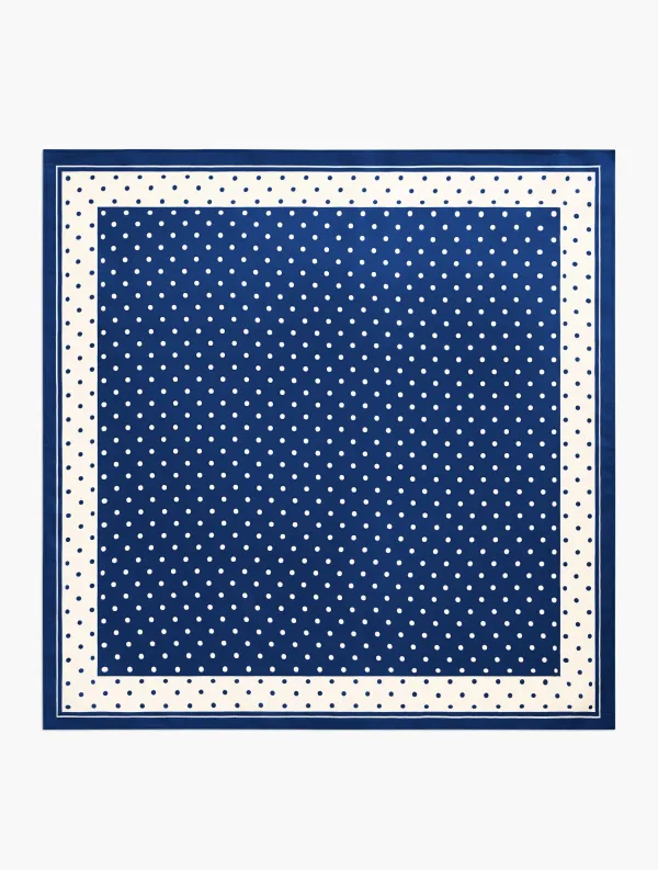 Daytona Dot Silk Neckerchief