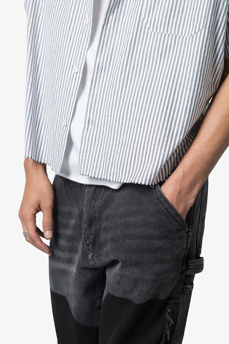 STRIPED S/S SHIRT