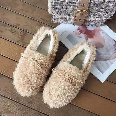 winter plush cute women's shoes ?new name