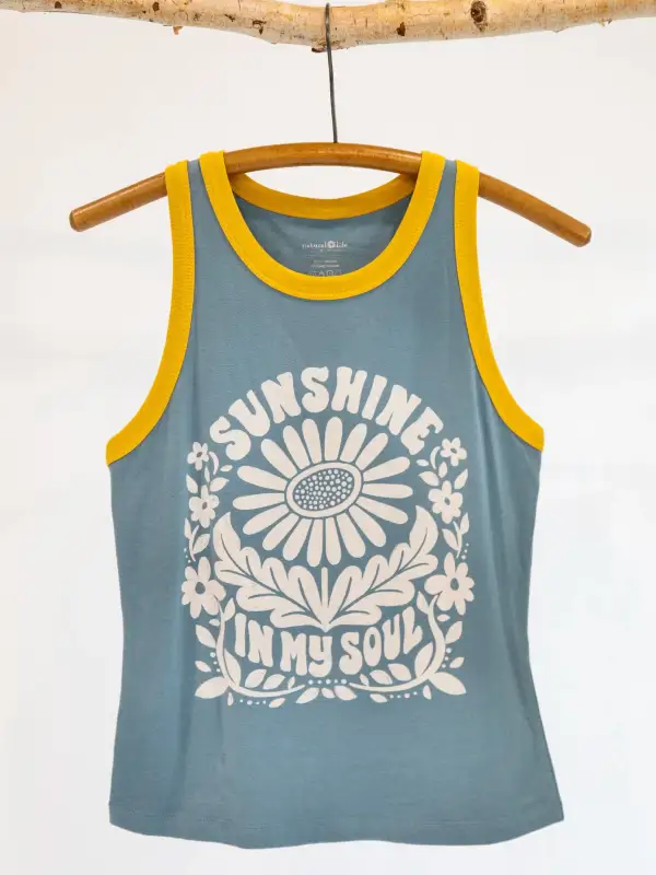 Ringer Tank Top - Sunshine In My Soul