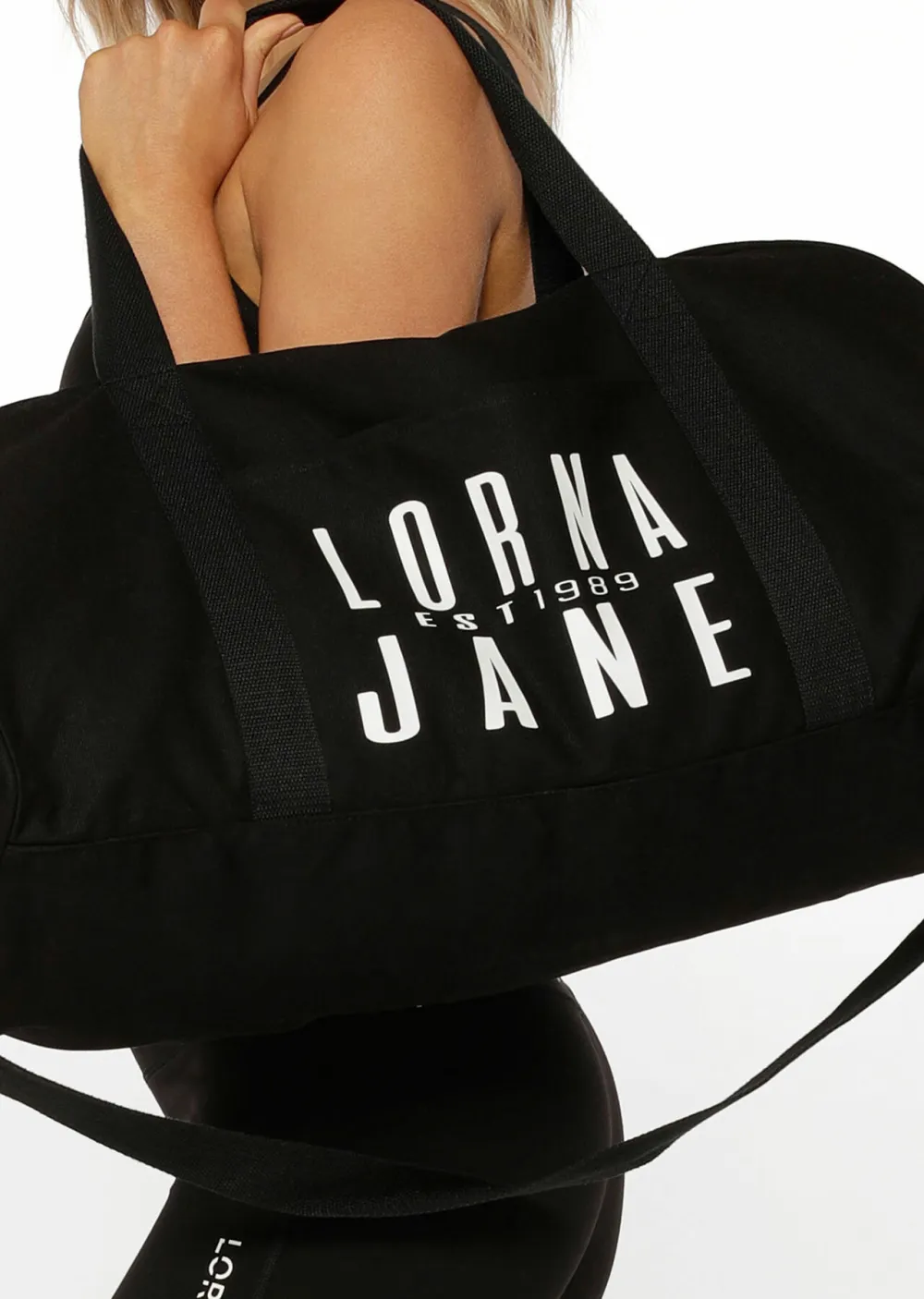 Icons Canvas Duffle Bag