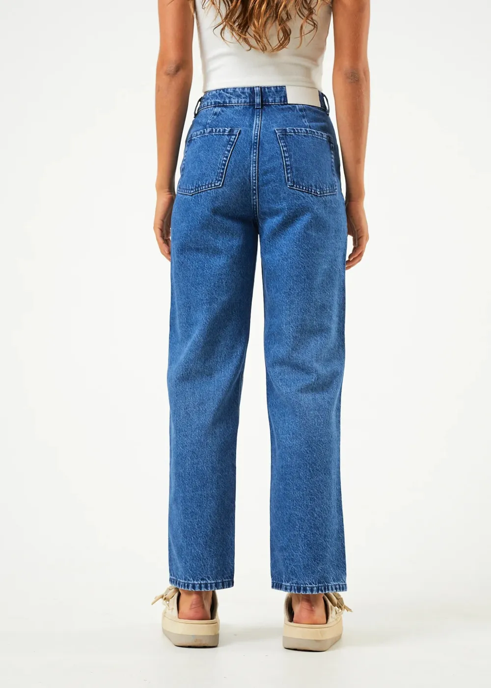 SHELBY - HEMP DENIM WIDE LEG JEAN