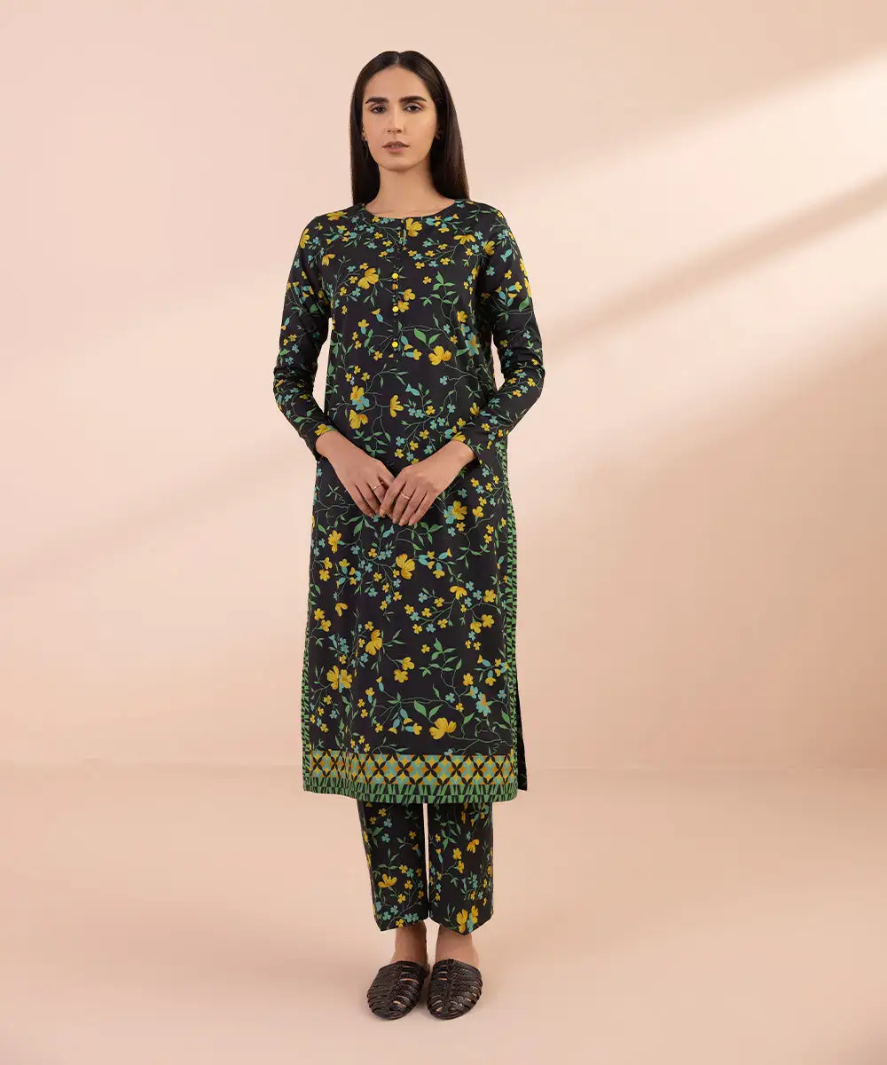 2 Piece - Printed Lawn Suit