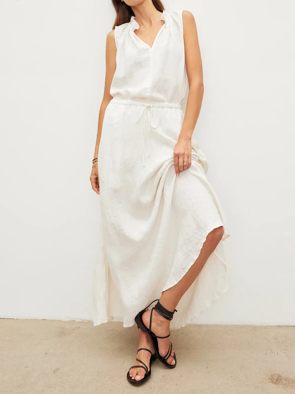 Bailey Linen Maxi Skirt