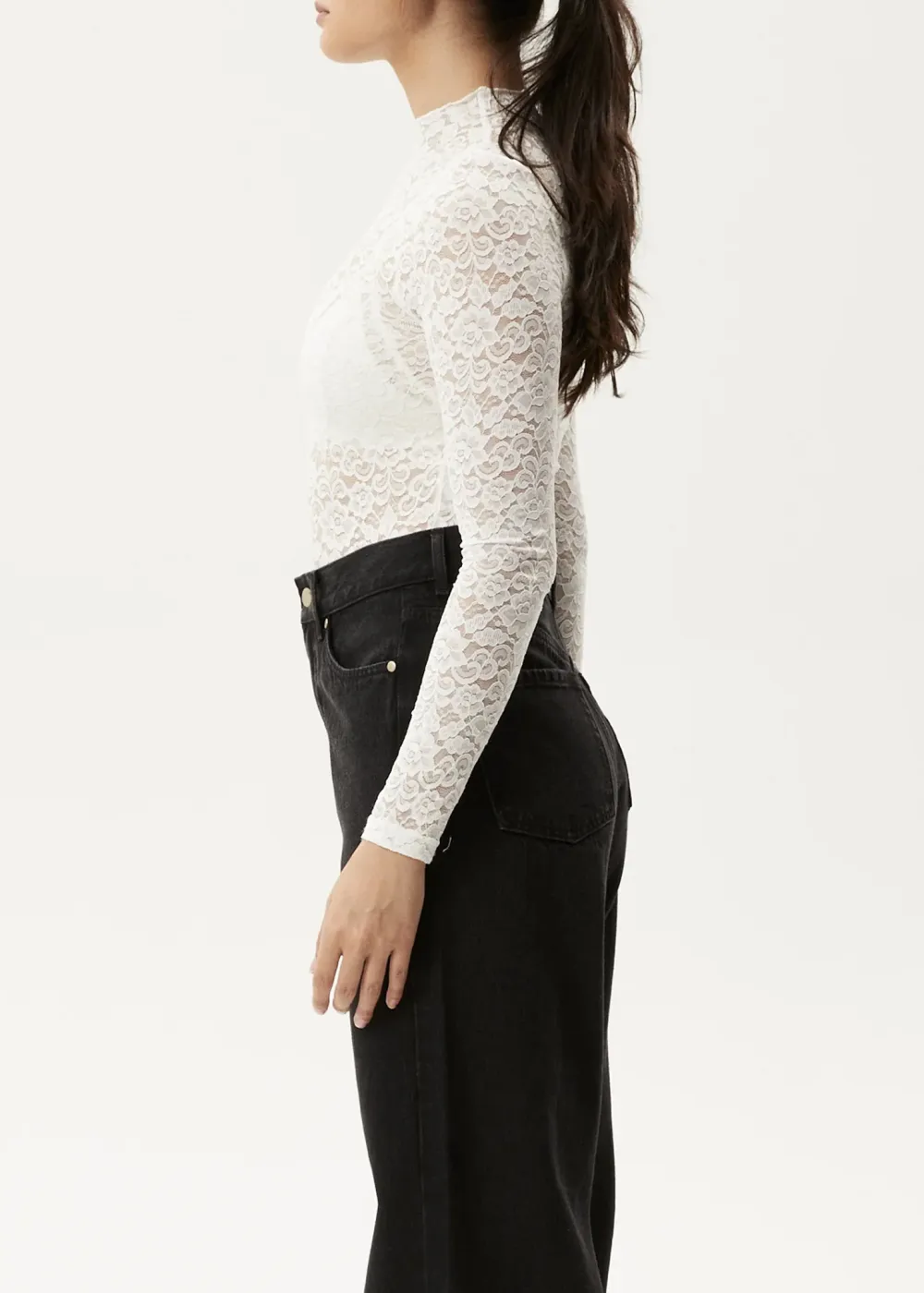 POET - LACE LONG SLEEVE TOP