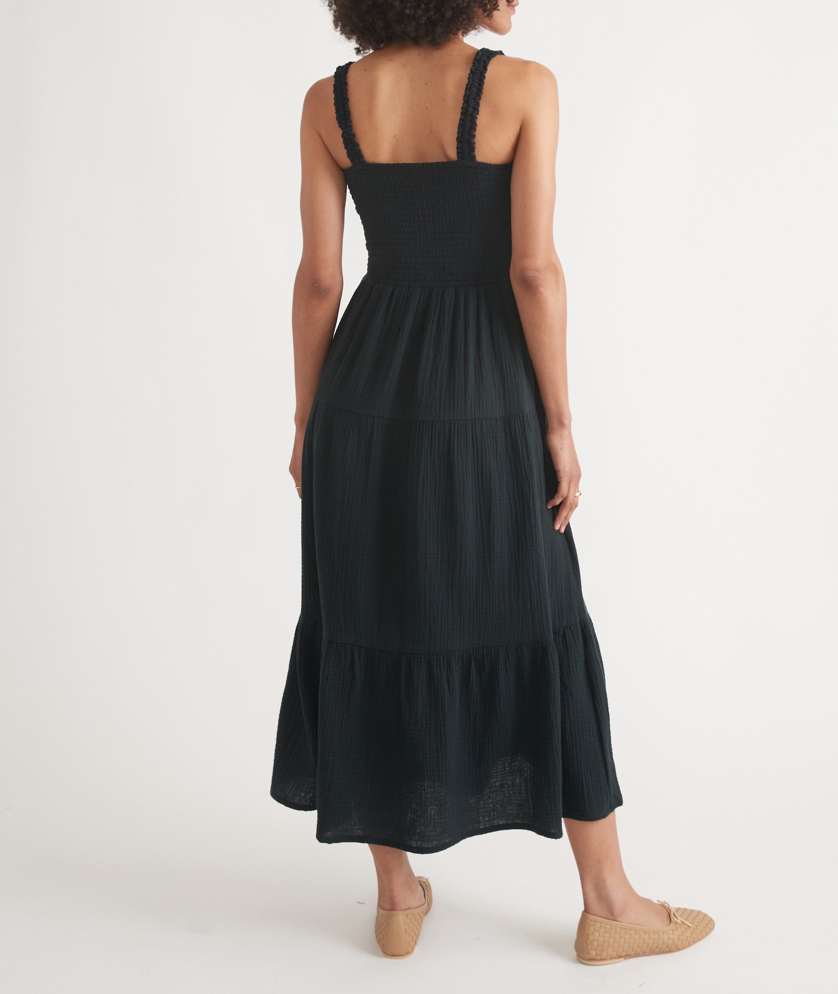 Black Selene Maxi Dress