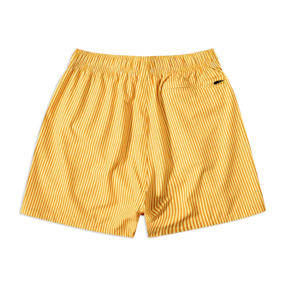 Boys Striped Swim-Yellow