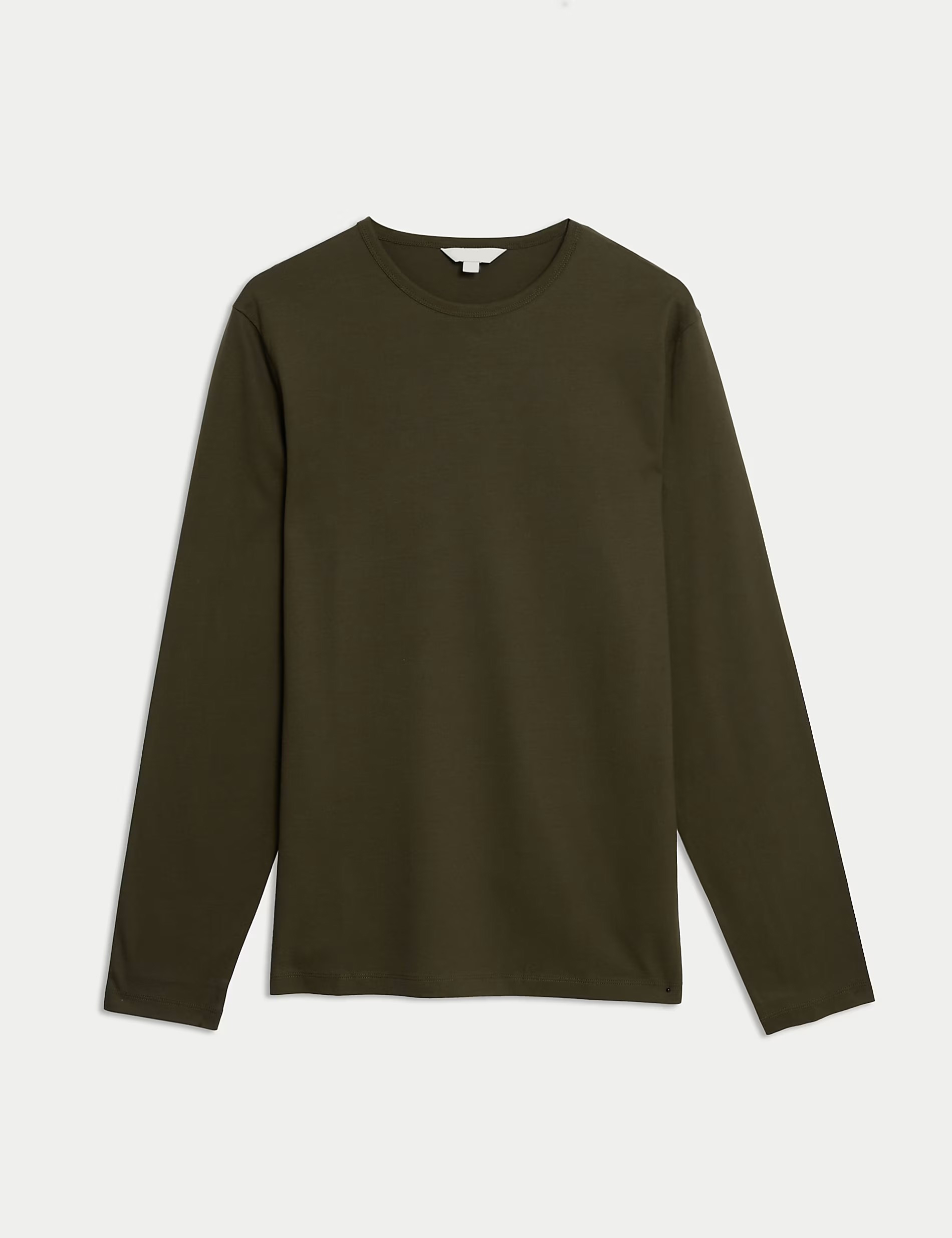 Pure Supima Cotton Long Sleeve T-Shirt