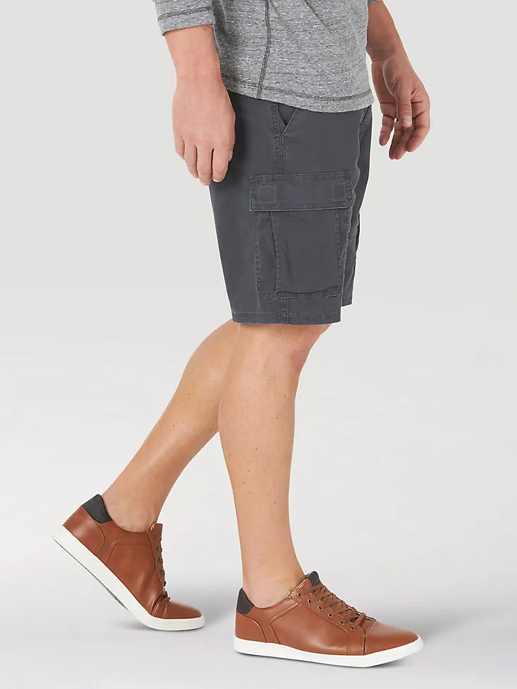 MEN'S WRANGLER AUTHENTICS® STRETCH CARGO SHORT IN GRAIN