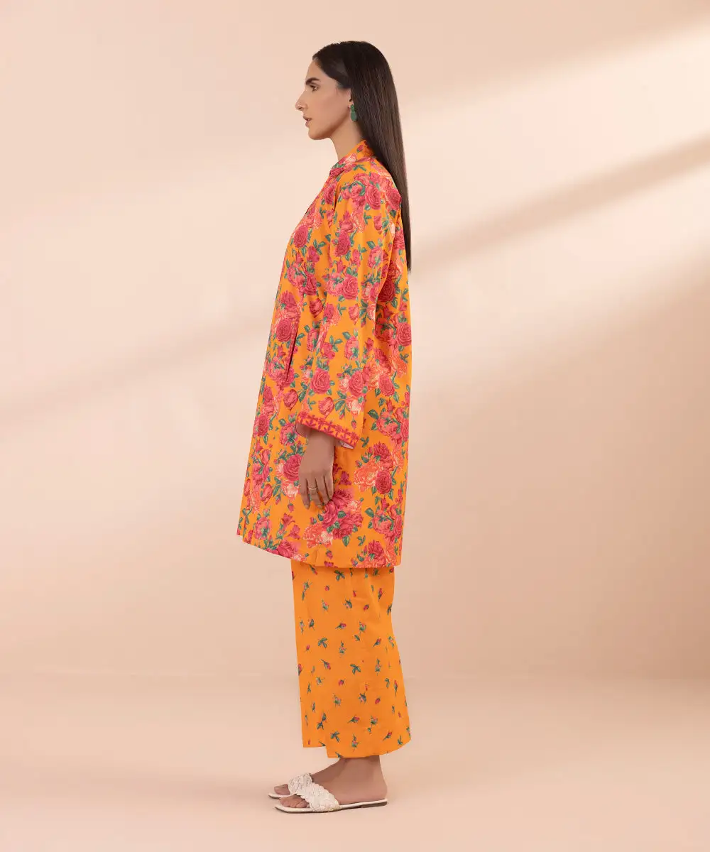 2 Piece - Printed Lawn Suit