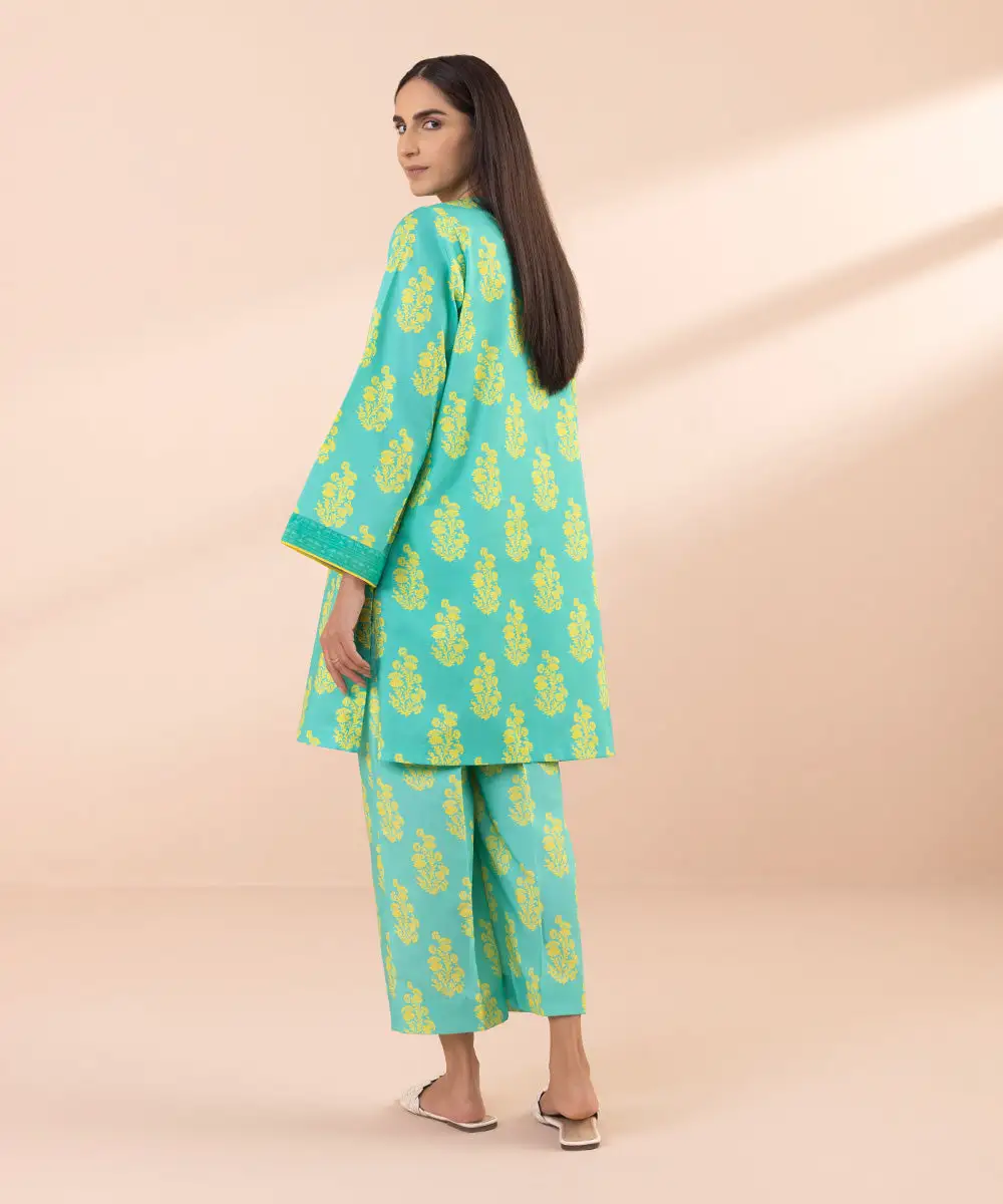 2 Piece - Printed Lawn Suit