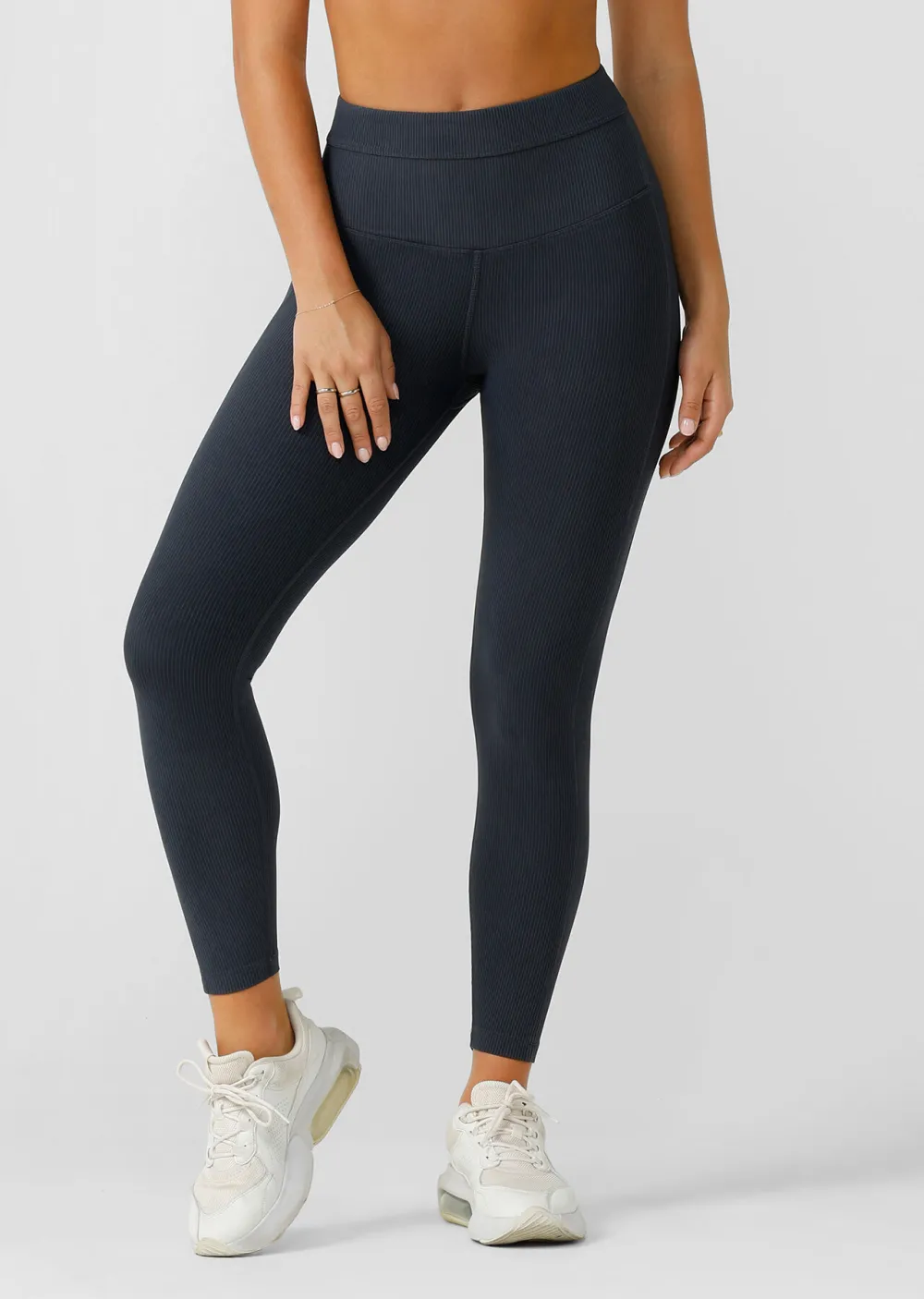 Amplify Washed Rib Ankle Biter Leggings