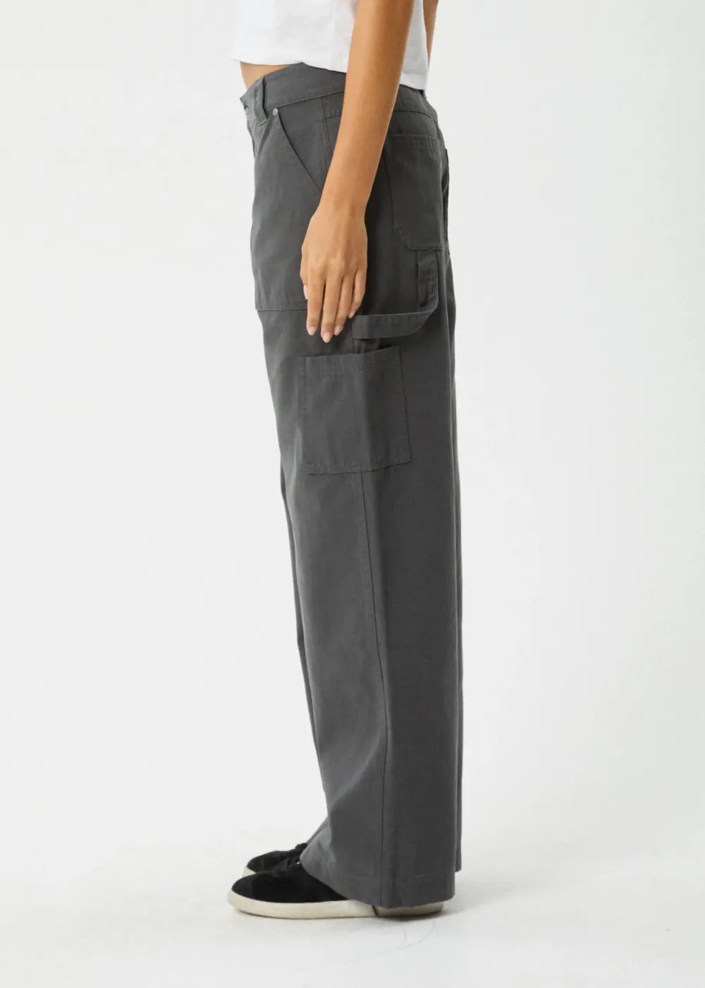 LEXI - RECYCLED LOW RISE CARPENTER PANT