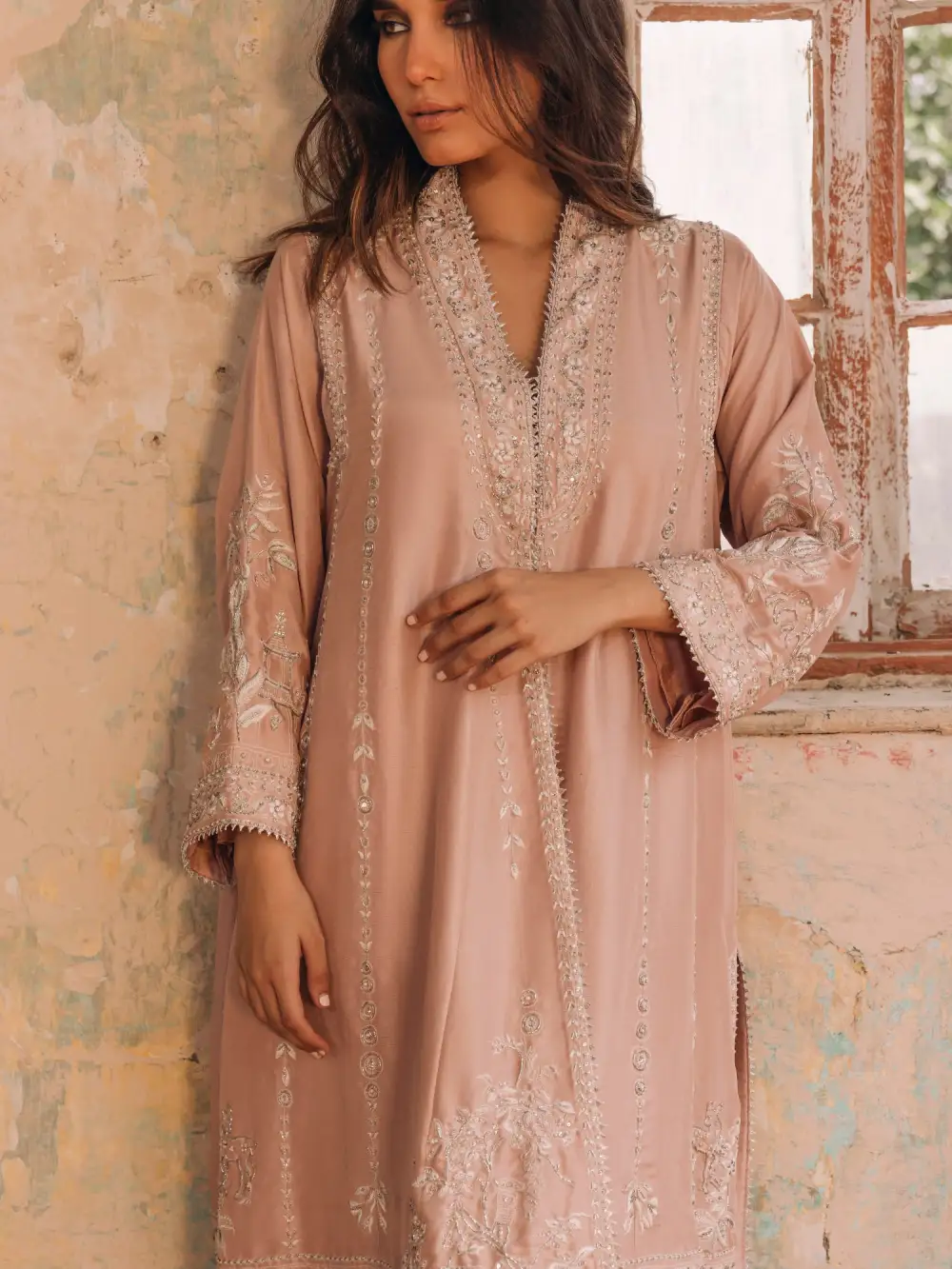 JEHAN KURTA W/ SKINNY SHALWAR