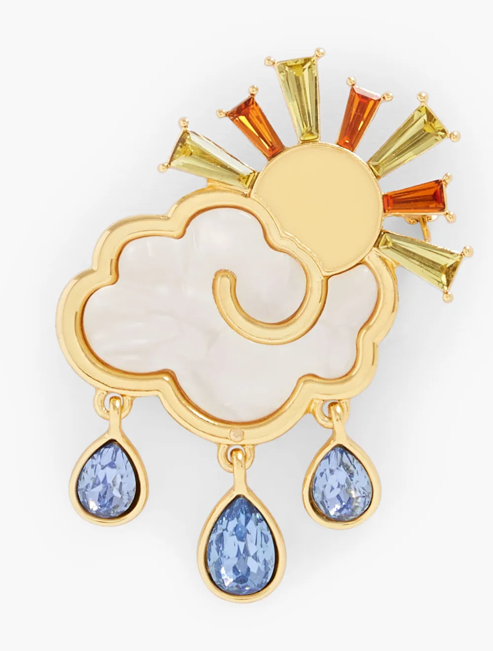 Sun Shower Brooch