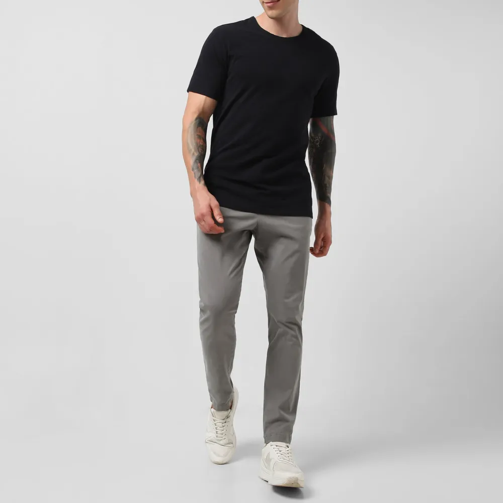 Straight Bottom Hem Tee